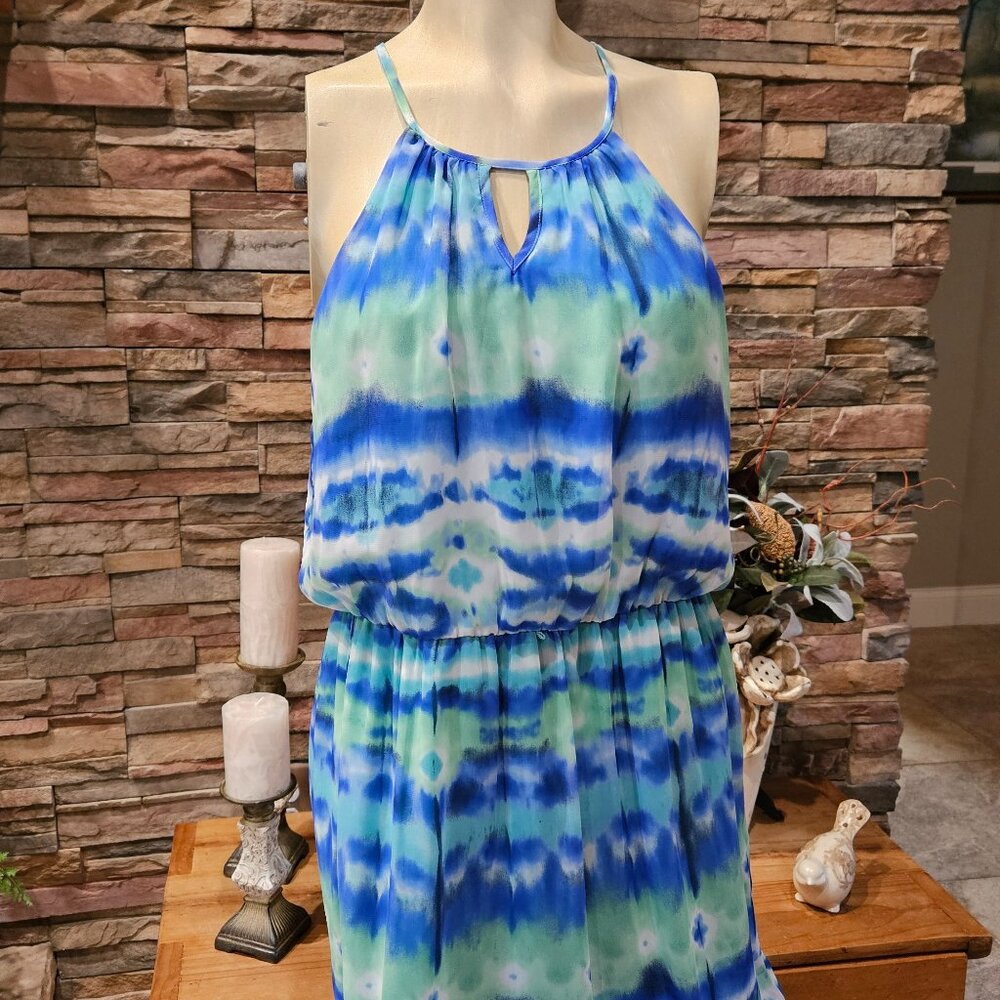 Long colorful dress